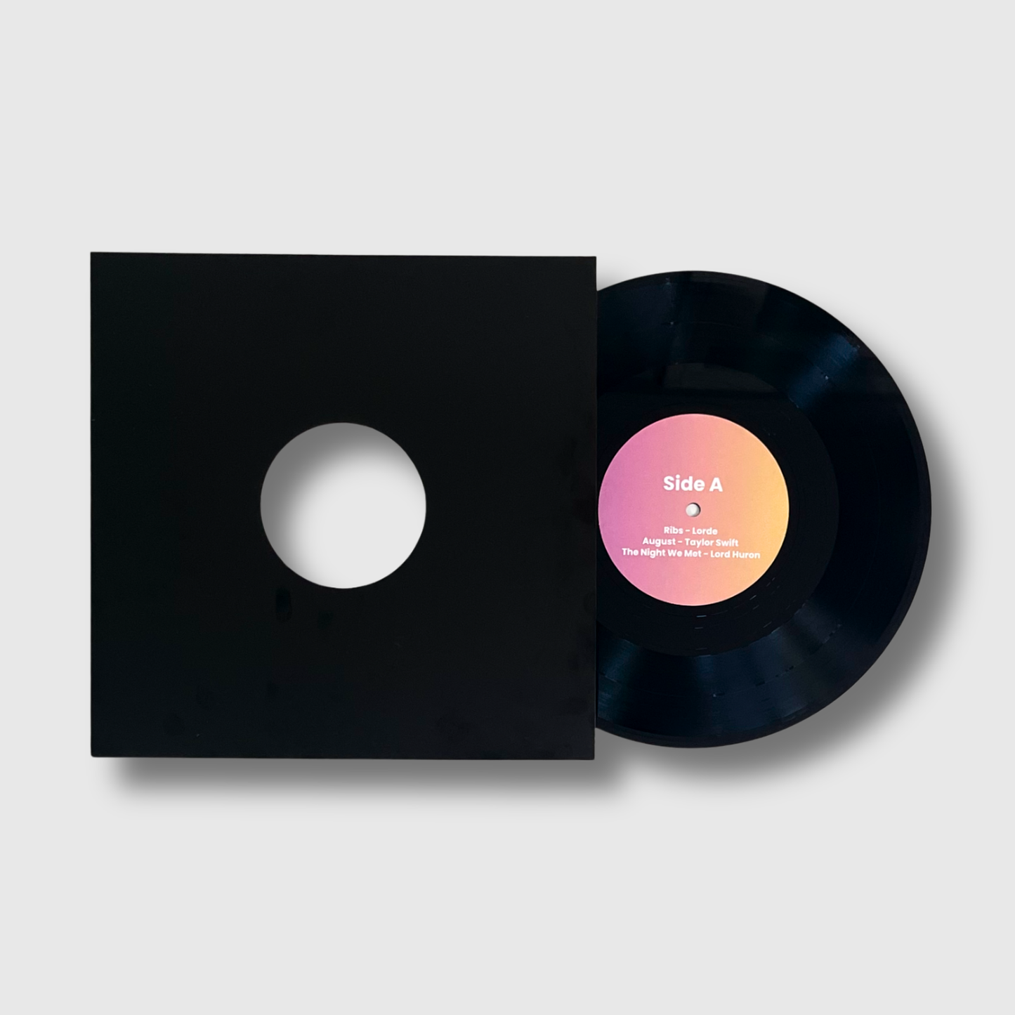Custom 10" Vinyl Record - Your Music or Playlist on Vinyl
