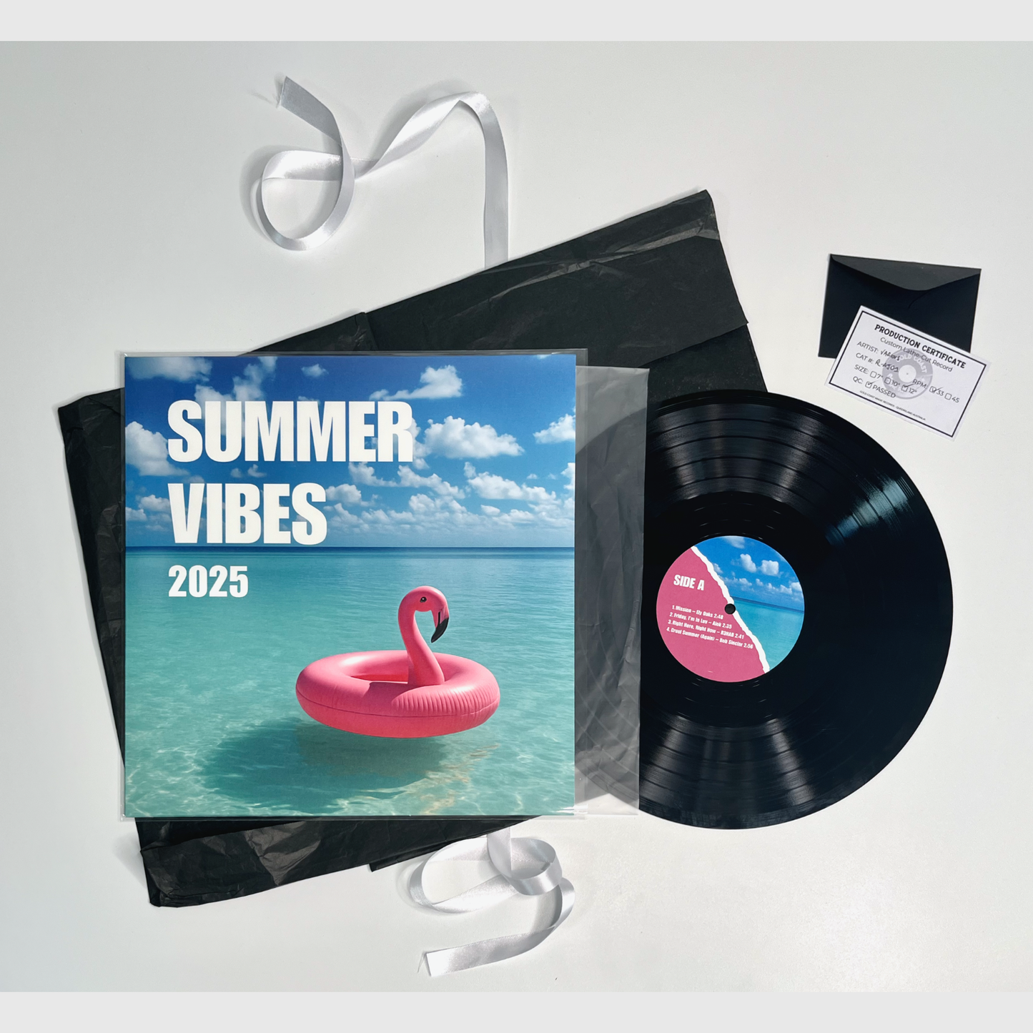 Custom 12" Vinyl Record - Your Playlist on Vinyl