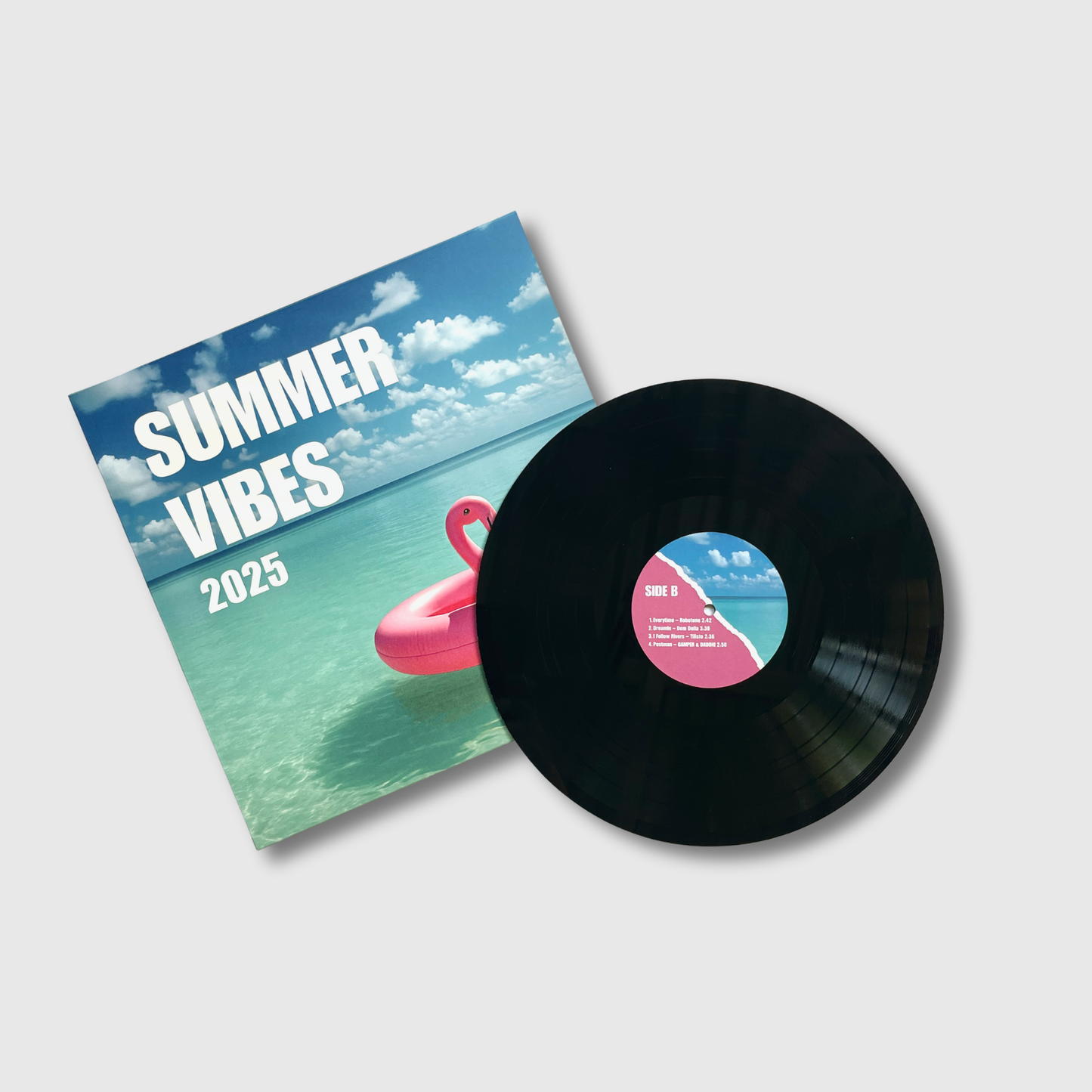 Custom 12" Vinyl Record - Your Playlist on Vinyl