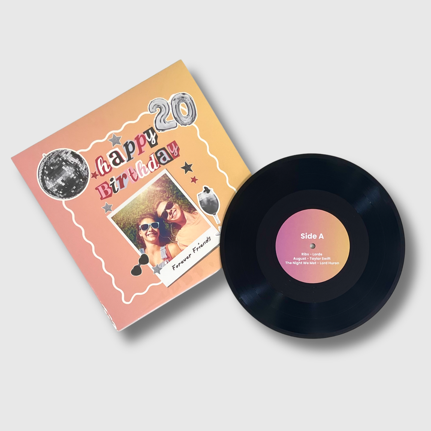 Custom 10" Vinyl Record - Your Playlist on Vinyl
