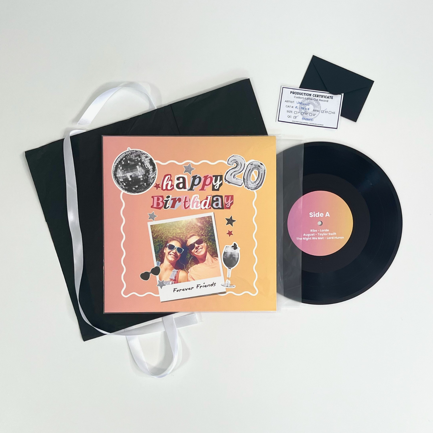 Custom 10" Vinyl Record - Your Playlist on Vinyl