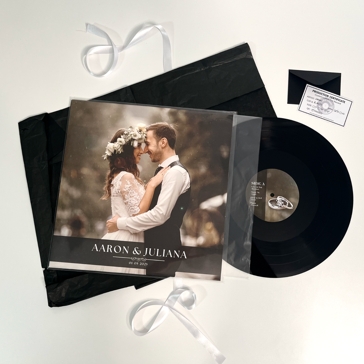 Custom 12" Vinyl Record - Your Playlist on Vinyl