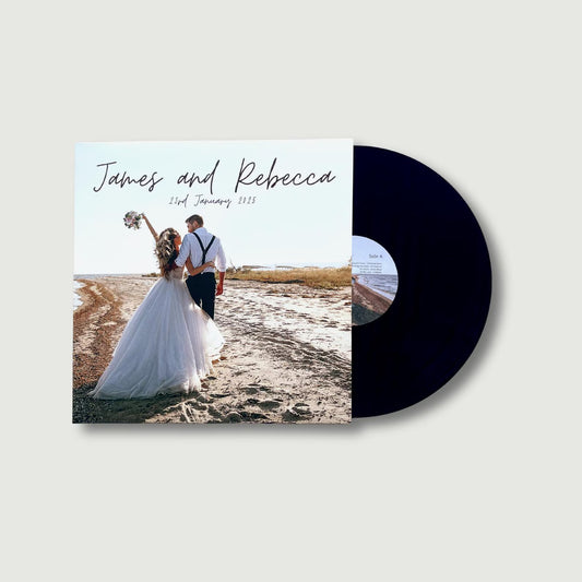 Custom 12" Vinyl Record - Perfect Wedding Gift