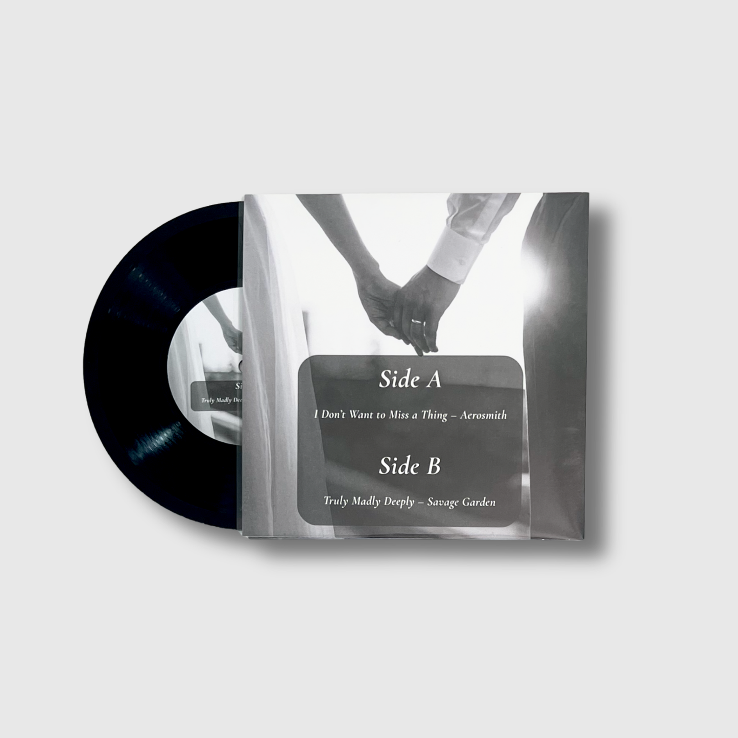 Custom 7" Vinyl Record - Your Music or Playlist on Vinyl